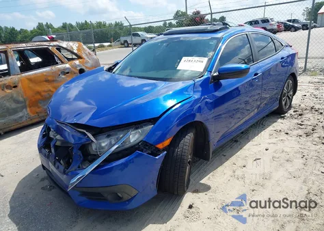 2017 Honda Civic Ex-T from USA, damaged, VIN 19XFC1F39HE012594